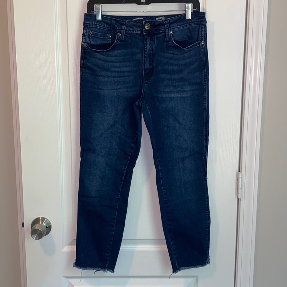Seven7 High Rise Ankle Skinny‎ Jeans In Elba
